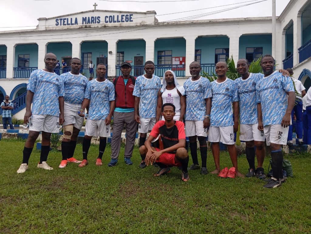 SMC PH Old Boys Victorious Against School Soccer Team